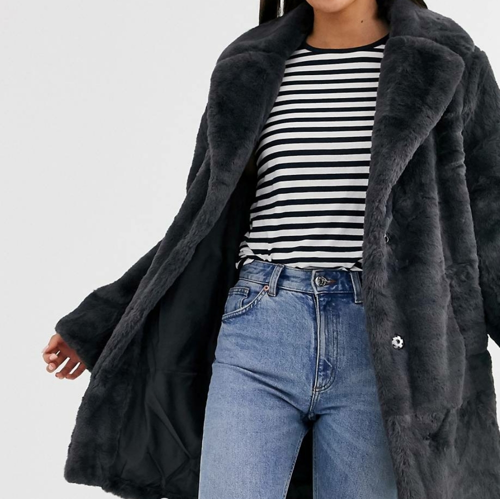 NEW LOOK TALL Faux Fur Coat